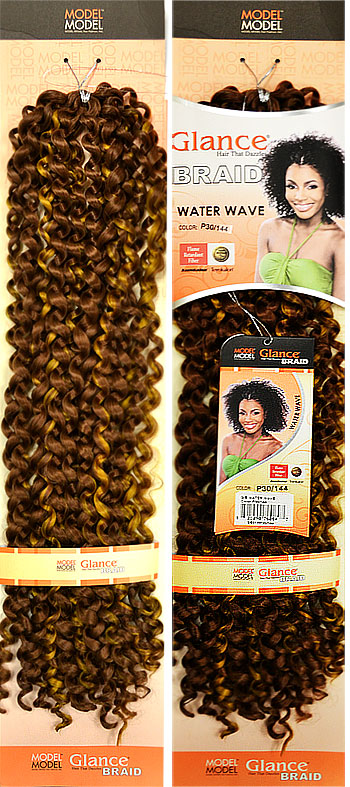 Model Model Glance Crochet Braid - WATER WAVE
