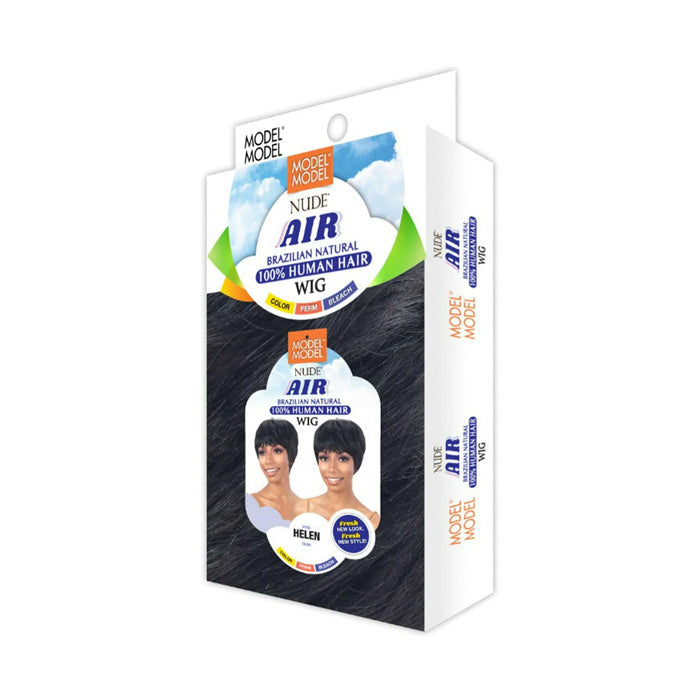 Model Model Nude 100% Brazilian Natural Human Hair Full Wig - HELEN