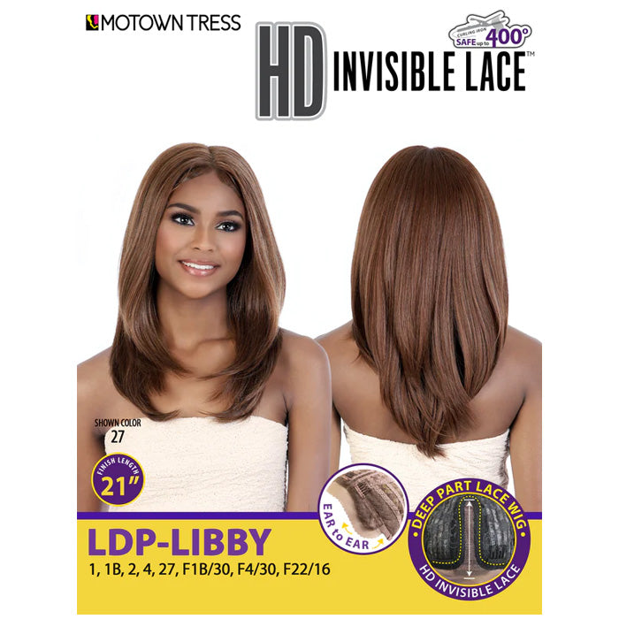 Motown Tress Synthetic HD Deep Part Lace Wig - LDP-LIBBY
