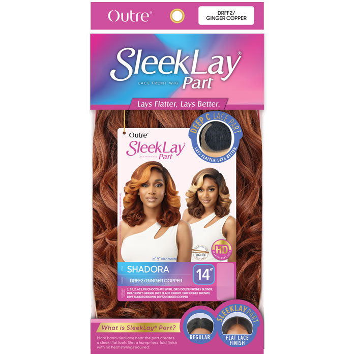 Outre SleekLay Deep C-Part HD Lace Front Wig - SHADORA