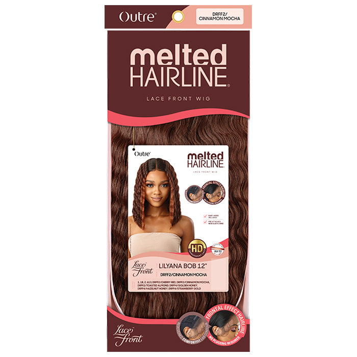 Outre Melted Hairline Glueless HD Lace Front Wig - LILYANA BOB 12"
