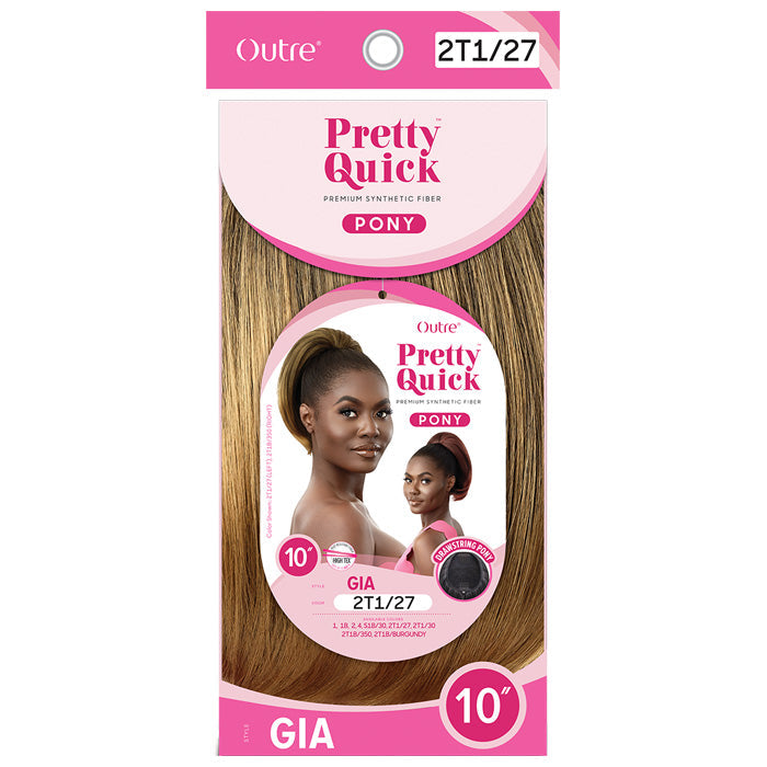 Outre Pretty Quick Pony Drawstring Ponytail - GIA 10"