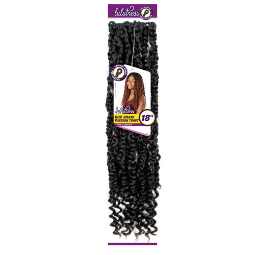 Sensationnel Lulutress Pre-Looped Crochet Braid - BOX BRAID PASSION TWIST 18"
