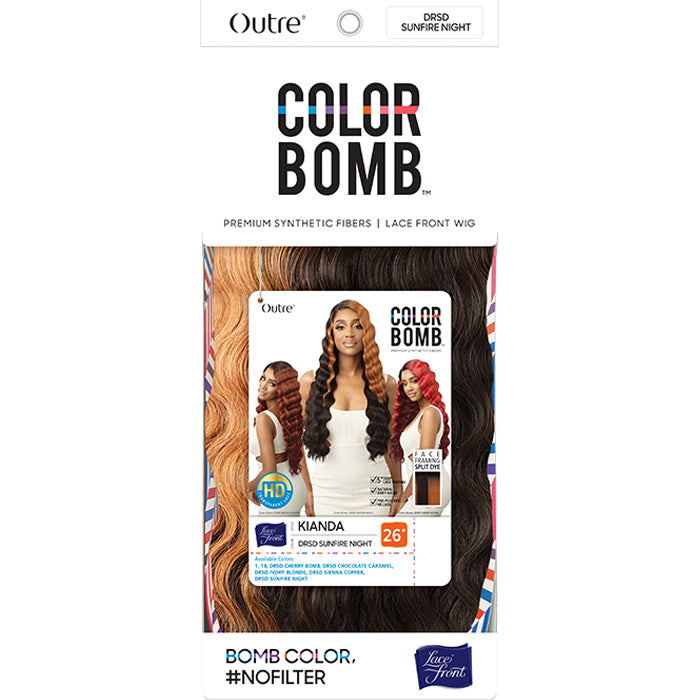 Outre Color Bomb 5" Deep Part HD Lace Front Wig - KIANDA