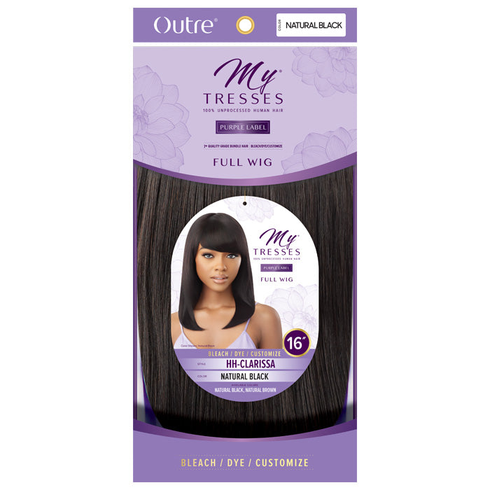 Outre Mytresses 100% Unprocessed Human Hair Full Wig 16 - CLARISSA