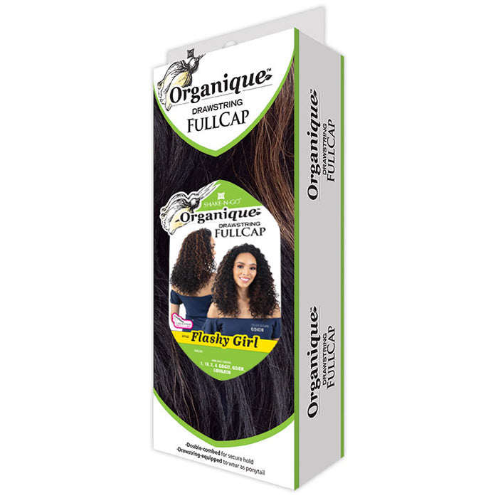 Shake N Go Organique Drawstring Full Cap Wig - FLASHY GIRL