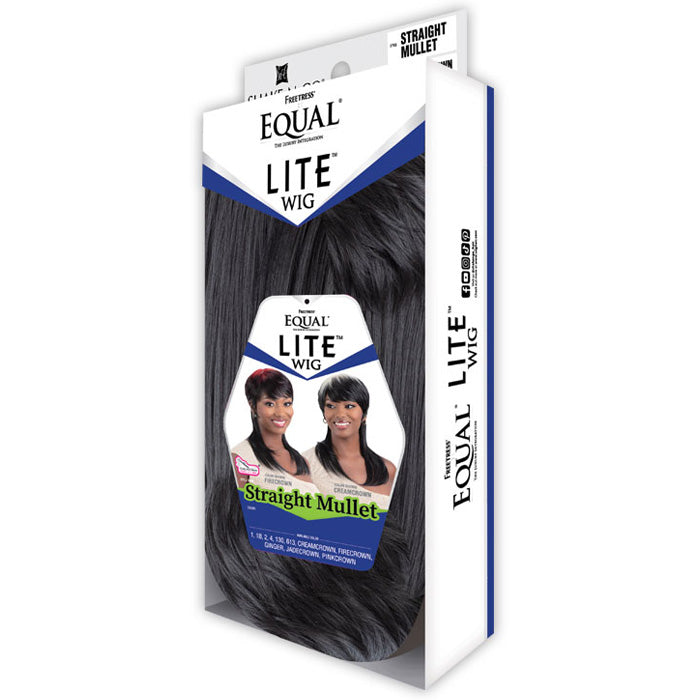 Shake N Go Equal Lite Retro Style Full Wig - STRAIGHT MULLET