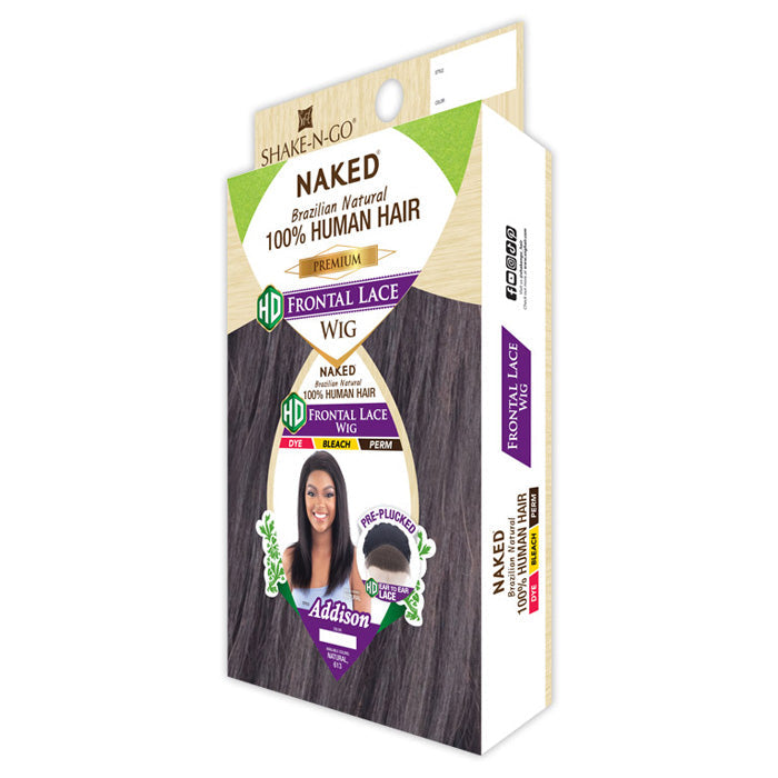 Shake N Go Naked Brazilian Natural 13x3 HD Lace Front Wig - ADDISON - 100% Human Hair