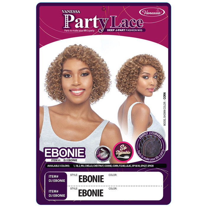 Vanessa Party Lace Deep J Part Fashion Wig - DJ EBONIE