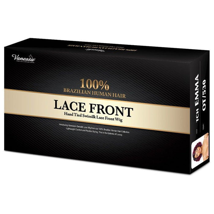 Vanessa 100% Brazilian Human Hair Swissilk Lace Front Wig - TCH EMMA