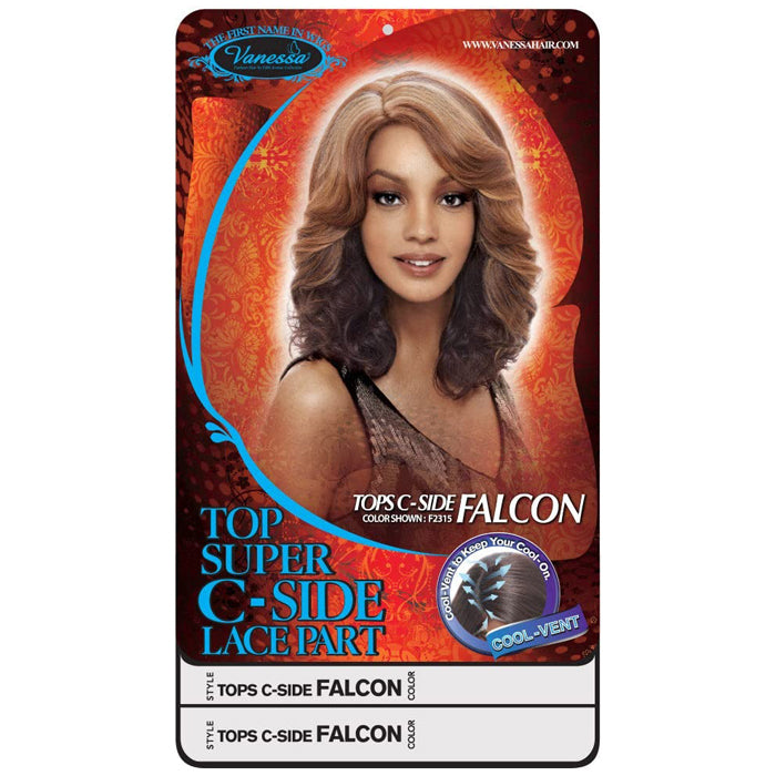 Vanessa Top Super C-Side Lace Part Wig - TOPS C FALCON