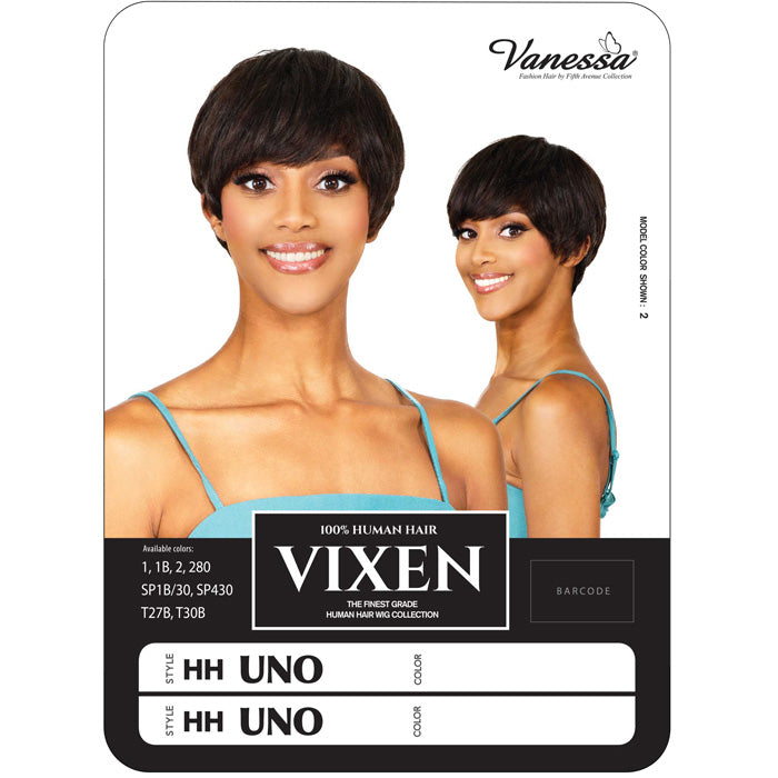 Vanessa Vixen 100% Human Hair Full Wig - HH UNO