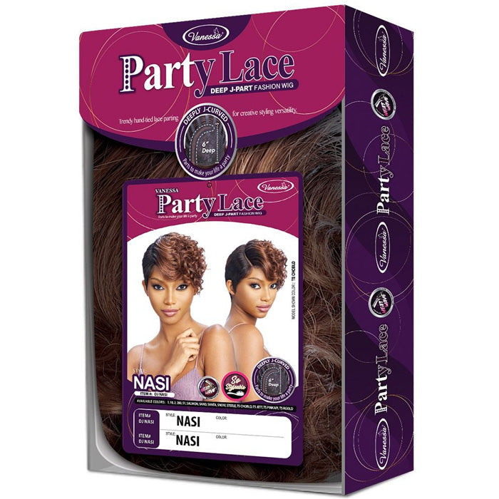 Vanessa Party Lace Deep J-Part Lace Wig - NASI