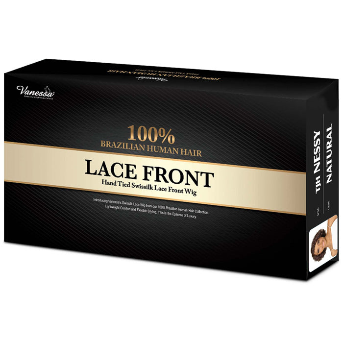 Vanessa 100% Brazilian Human Hair Swissilk J-Part HD Lace Front Wig - TJH NESSY - Hand-Tied