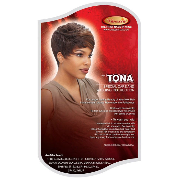 Vanessa Fashion Full Wig - TONA