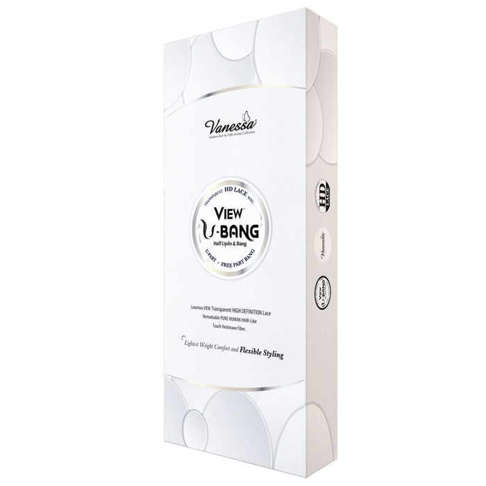 Vanessa View U-Bang Glueless HD Lace Free Part Wig - VIEW U-BANG SH-WAVE