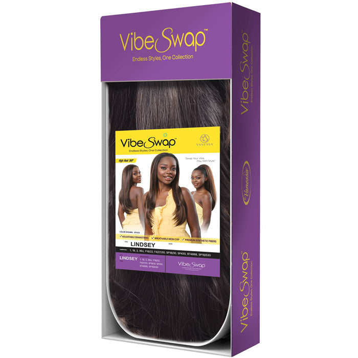 Vanessa Vibe Swap Half Wig - LINDSEY