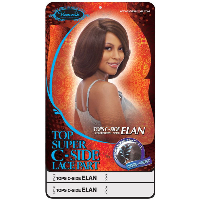 Vanessa Top Super C-Side Part Lace Front Wig - ELAN