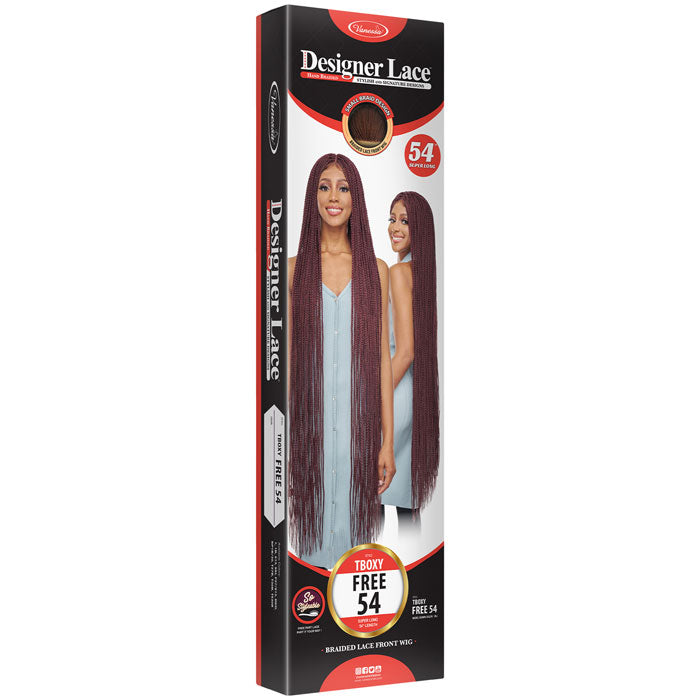 Vanessa Designer Lace Braided Lace Front Wig - TBOXY FREE 54