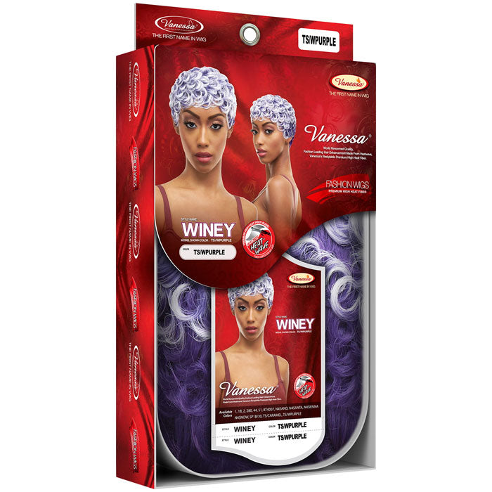 Vanessa Fashion Full Wig - WINEY