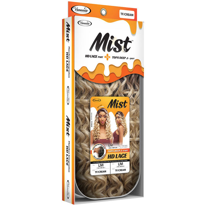 Vanessa Mist Top Deep J-Part HD Lace Wig - LIVI