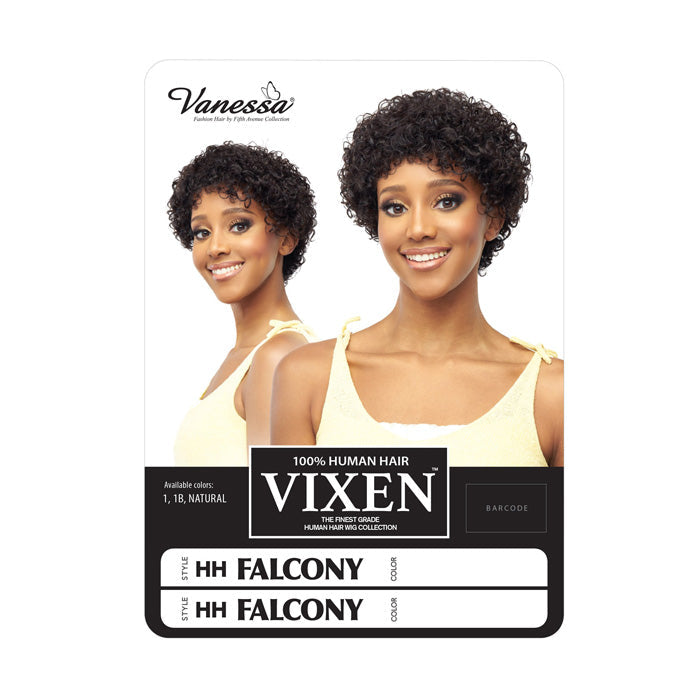 Vanessa 100% Human Hair Vixen Full Wig - HH FALCONY