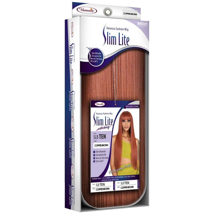 Vanessa Slim Lite with Bang Full Wig - SLB TEN