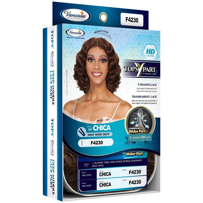Vanessa Top Lace Y Wide Part HD Lace Front Wig - CHICA