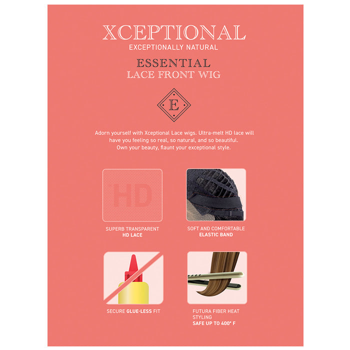 Vivace Xceptional Essential Glueless HD Lace Front Wig - UNIT 7