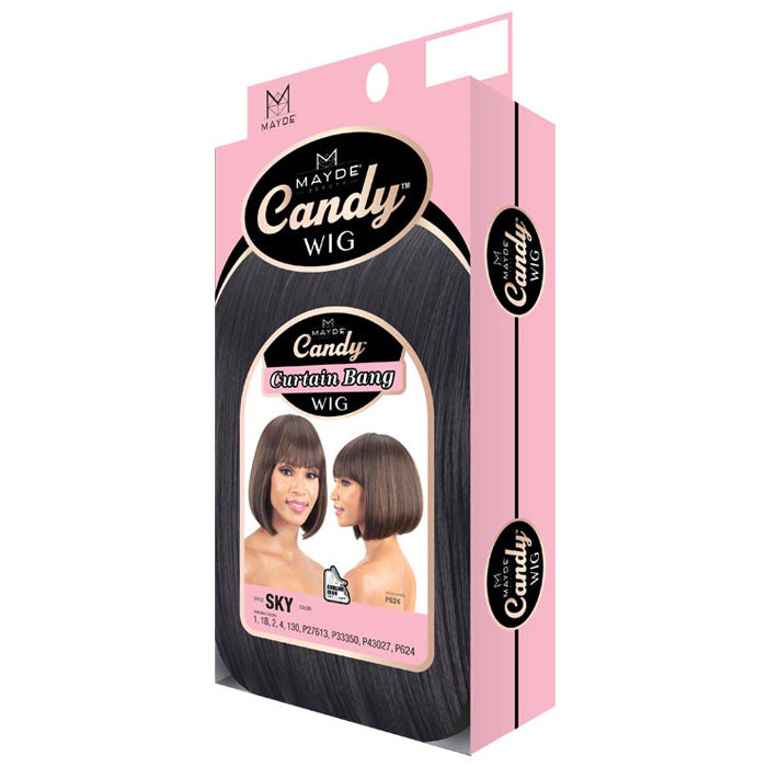 Mayde Candy Curtain Bang Full Wig - SKY