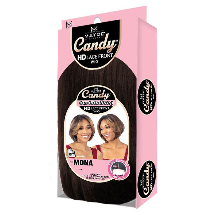 Mayde Candy Curtain Bang HD Lace Front Wig - MONA