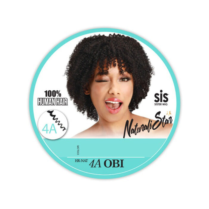 Zury Sis 100% Human Hair Wig - HR-NAT 4A OBI