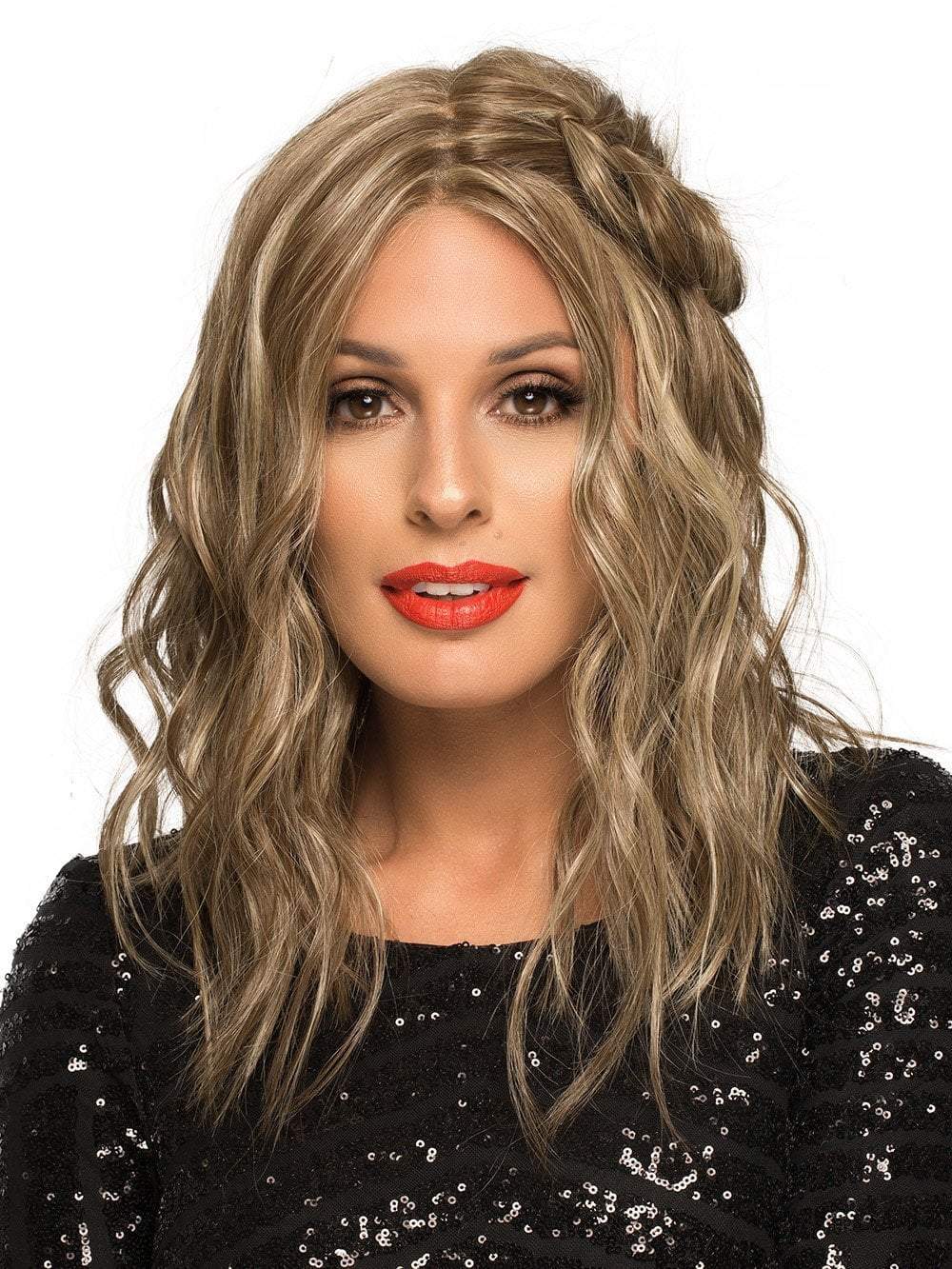 Chelsea | Human Hair/ Synthetic Blend Wig (Mono Top)