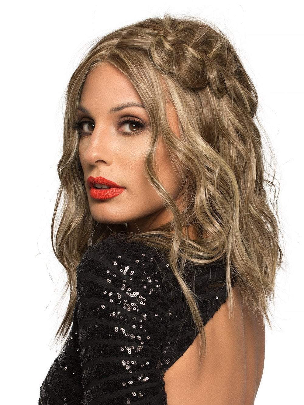 Chelsea | Human Hair/ Synthetic Blend Wig (Mono Top)