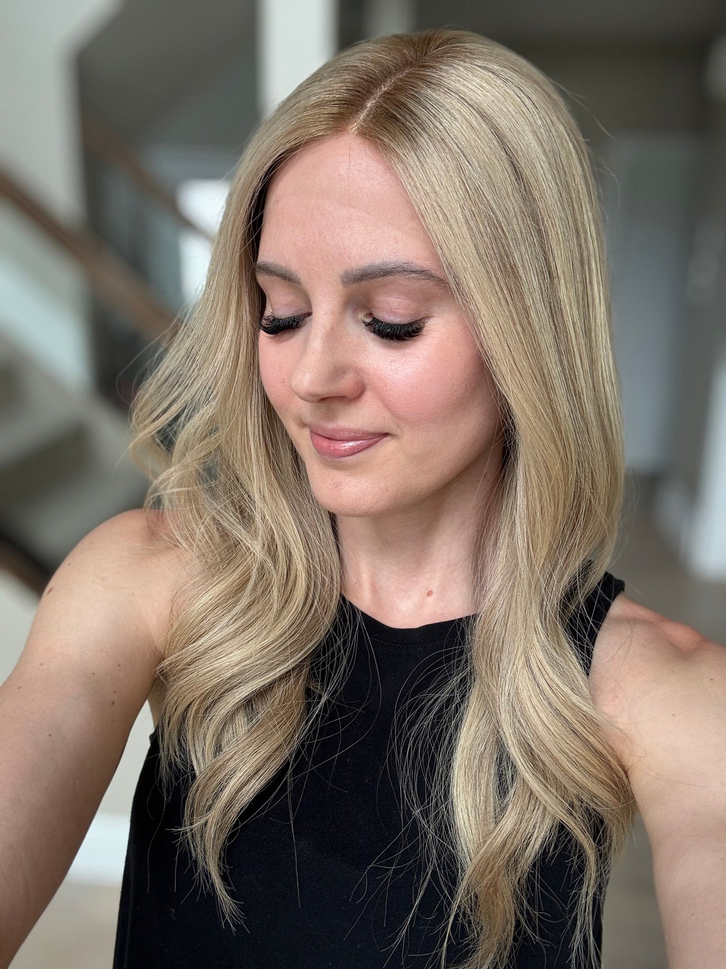 22" Hana Comfort Cap Lace Top Wig (S) (FINAL SALE)