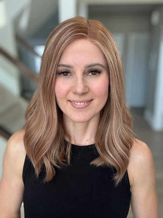 18" Vera LOB Comfort Cap Lace Top Wig (S)