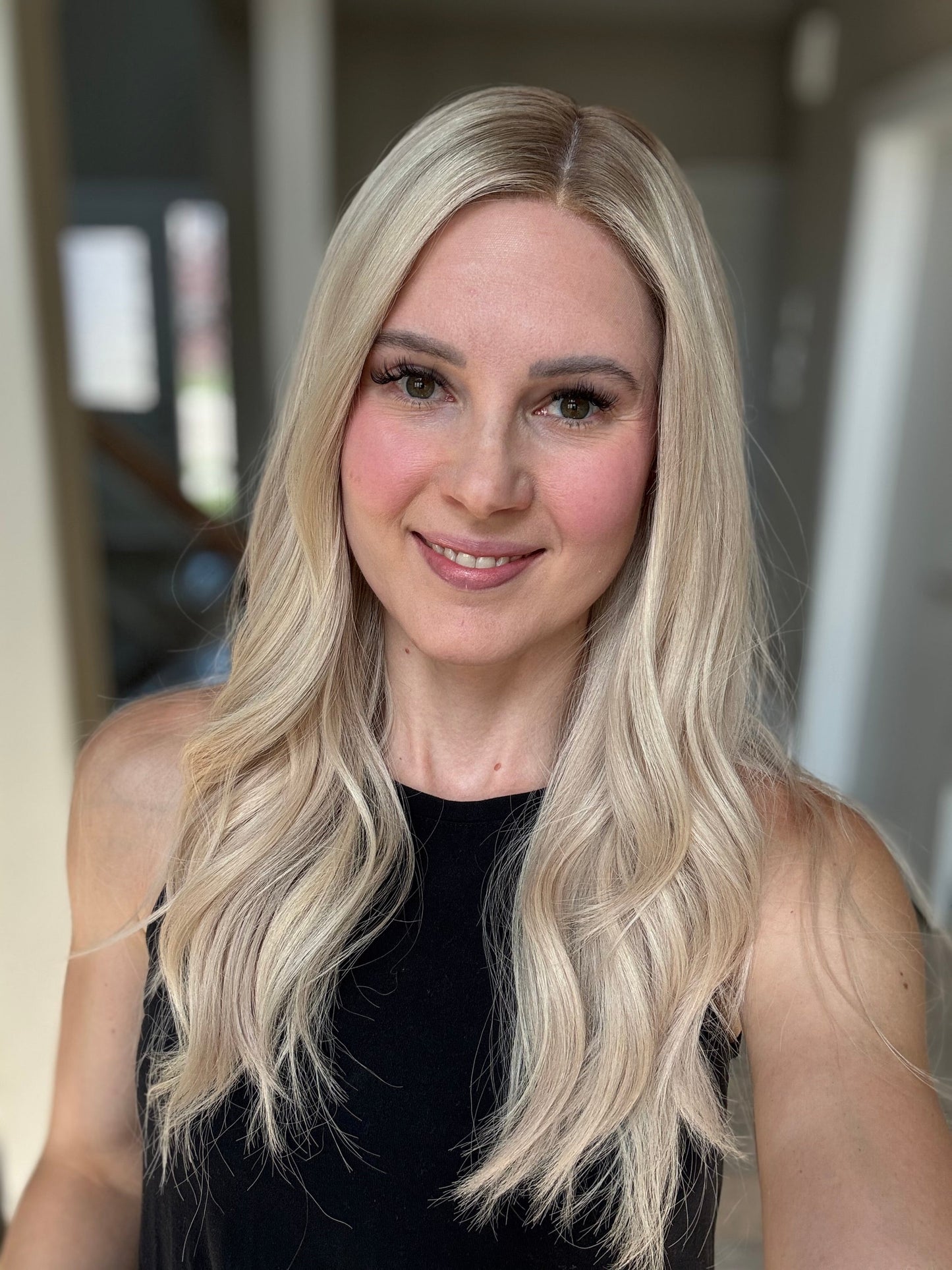 23" Haley Comfort Cap Silk Top Wig (S)