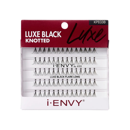 Kiss i-envy Premium Eyelashes - LUXE BLACK FLARE LONG KPE03B