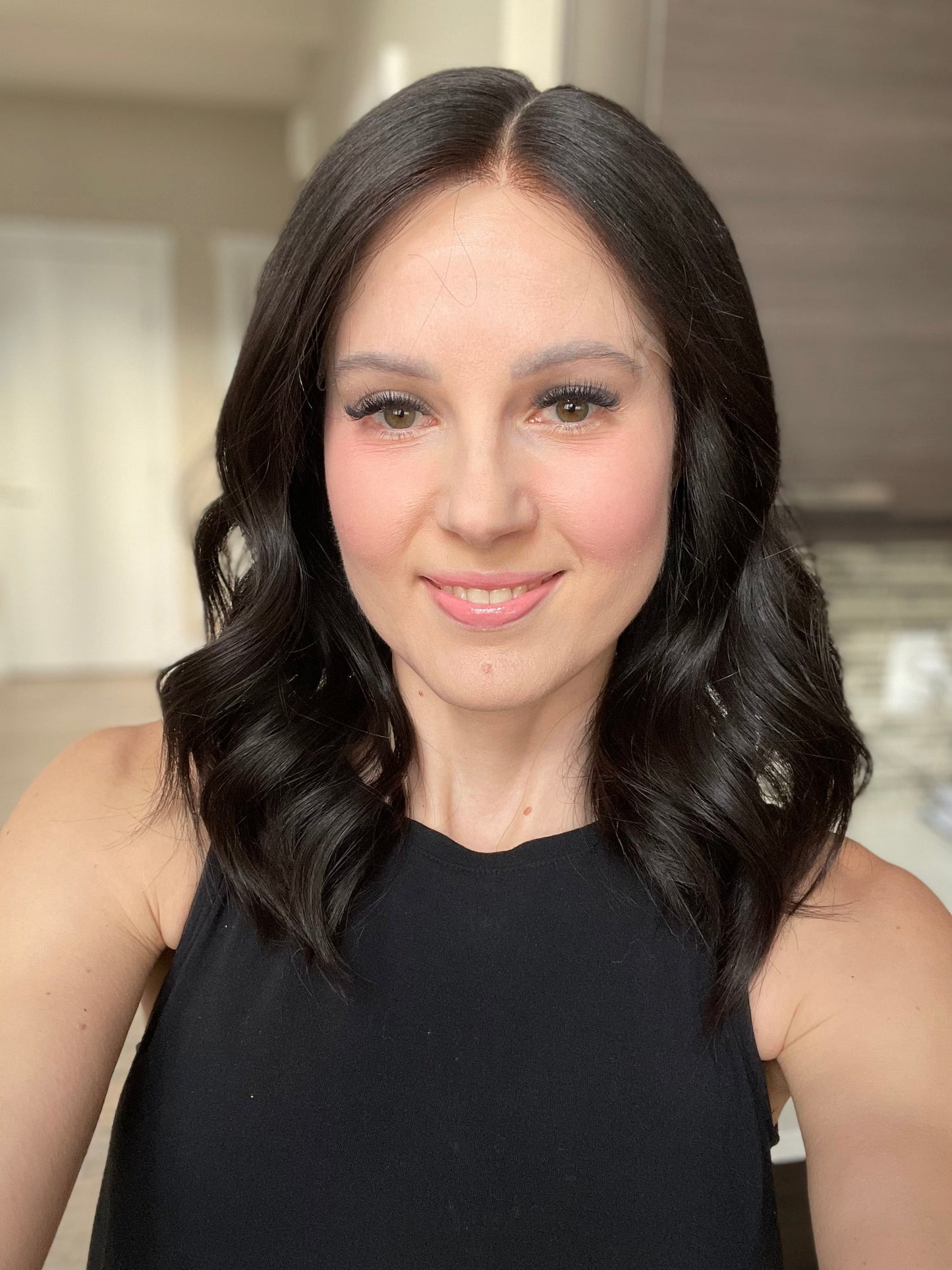 18" Zara Luxury Cap Lace Top Wig (XS/S) (FINAL SALE)