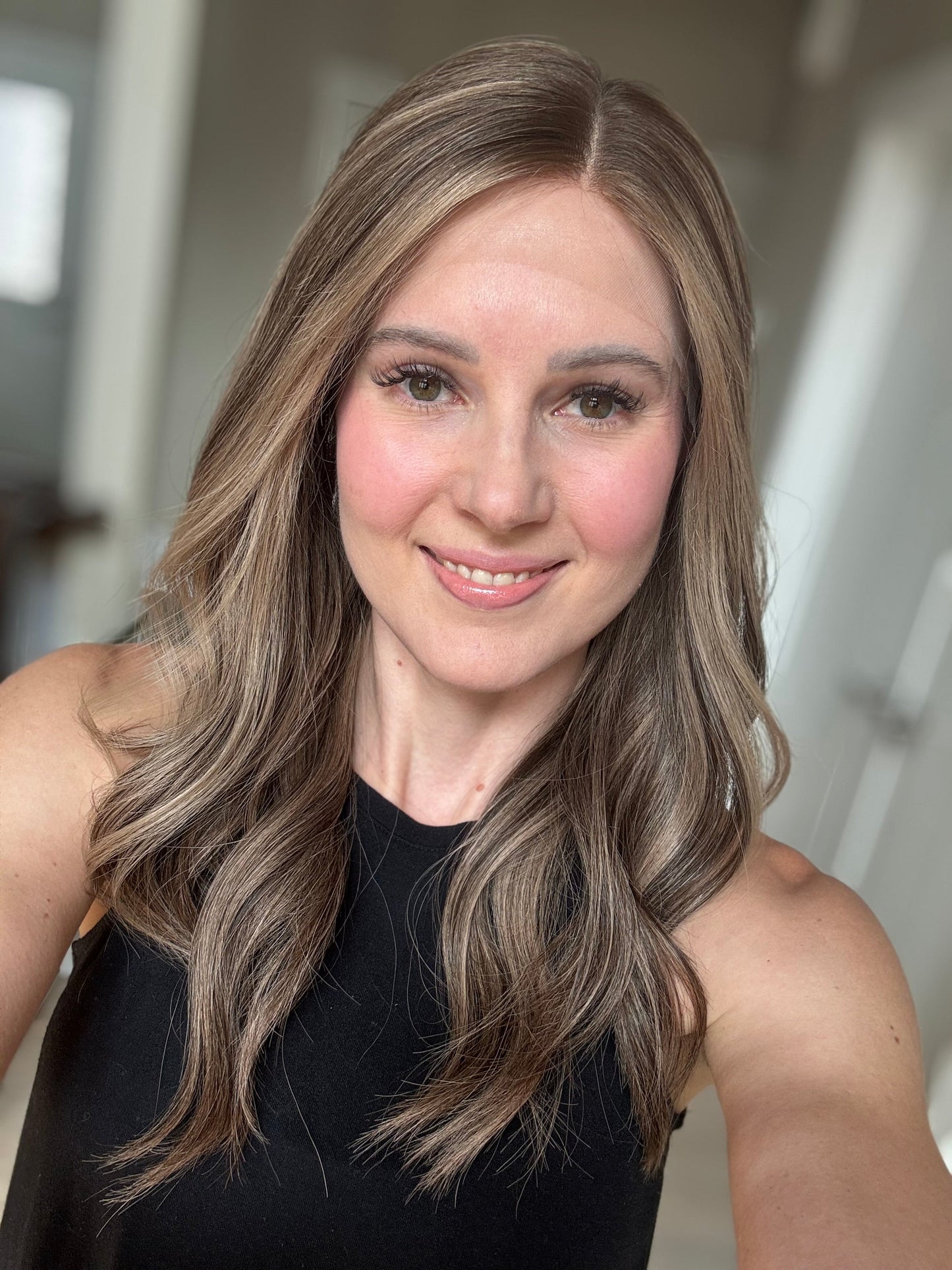 22" Jessica Comfort Cap Lace Top Wig (M)