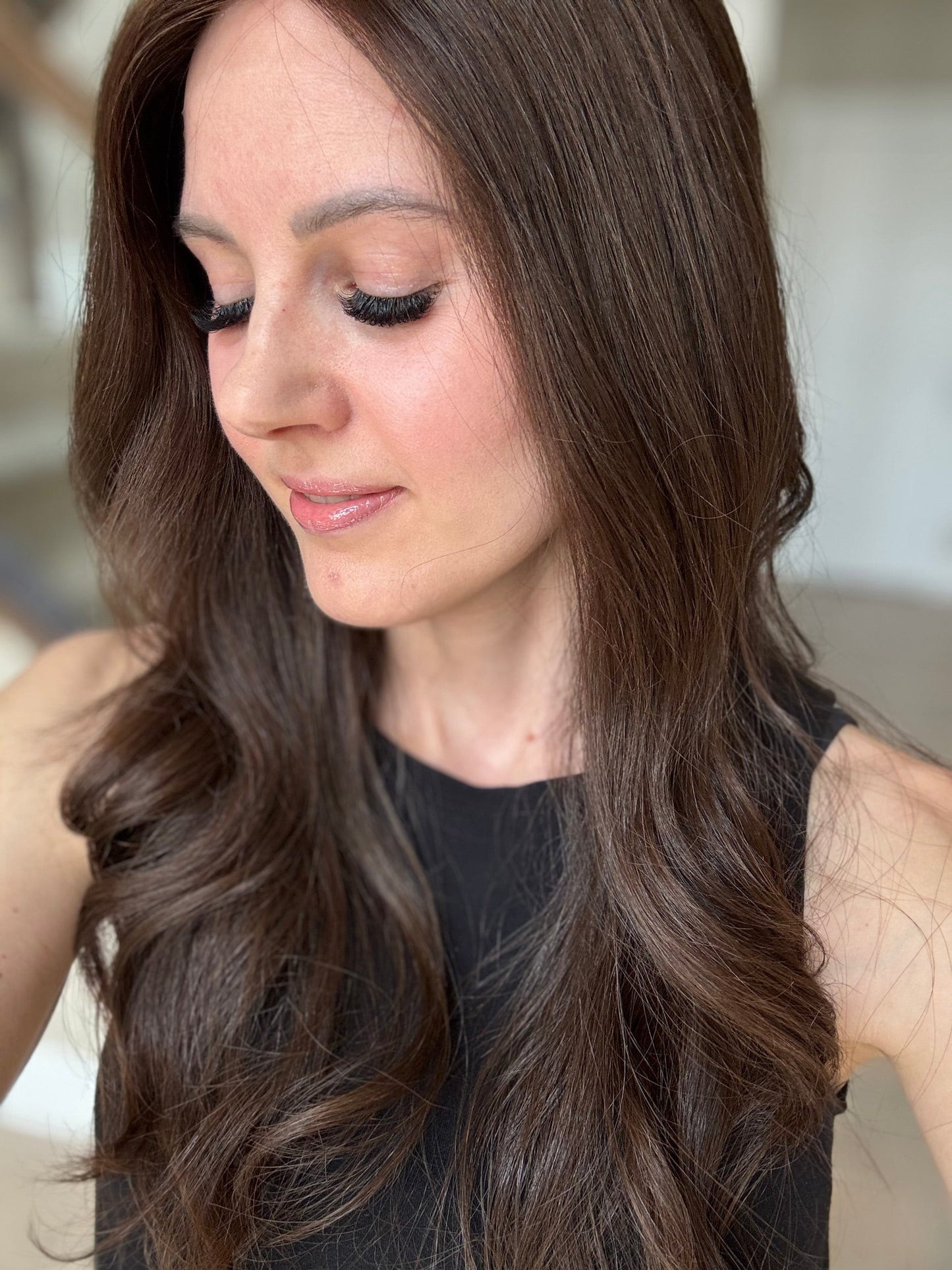 Euro Wig #3: 22" Dark Brown Comfort Cap (M)