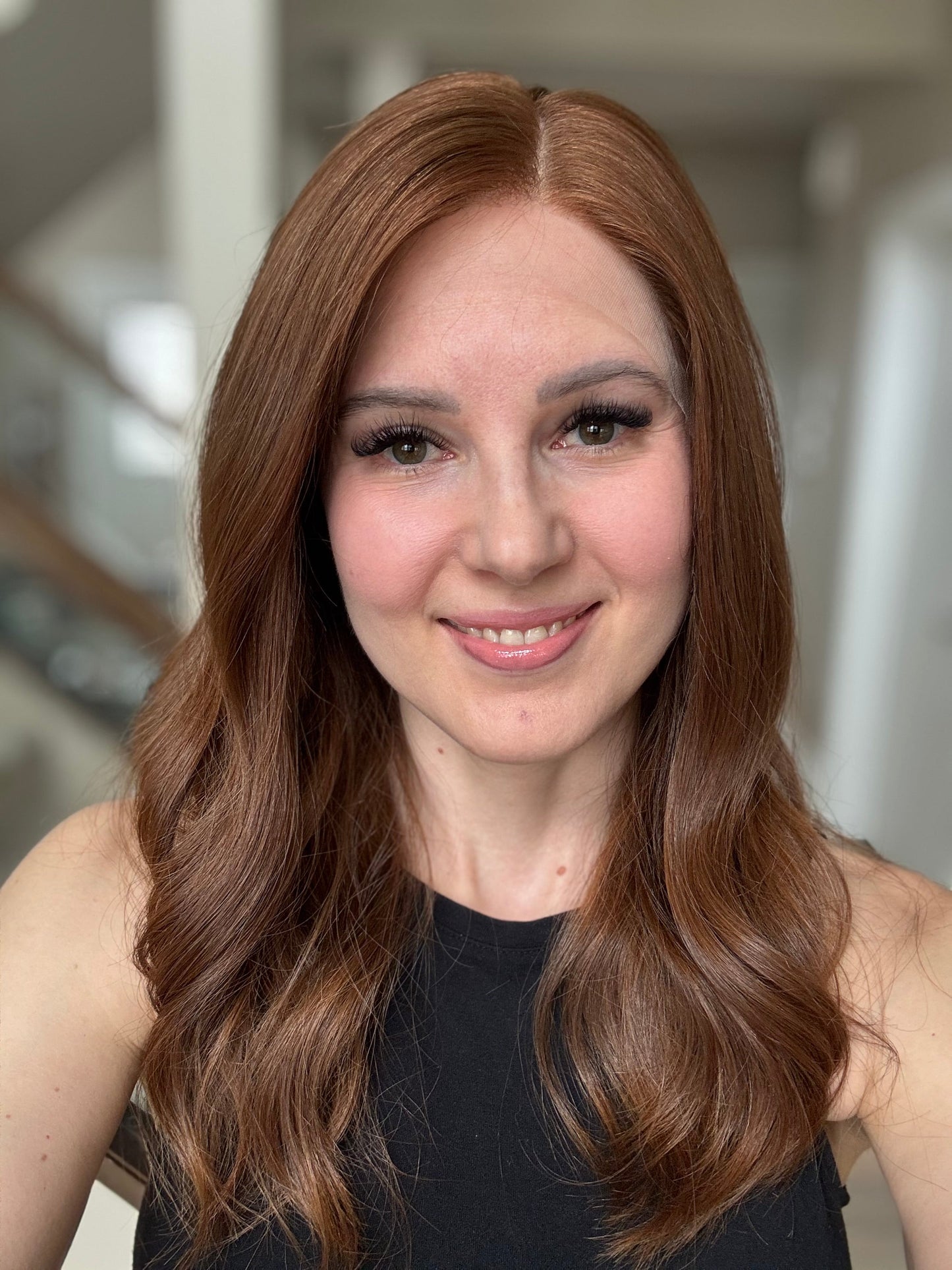 Euro Wig #1: 20" Ginger Comfort Cap (S/M)