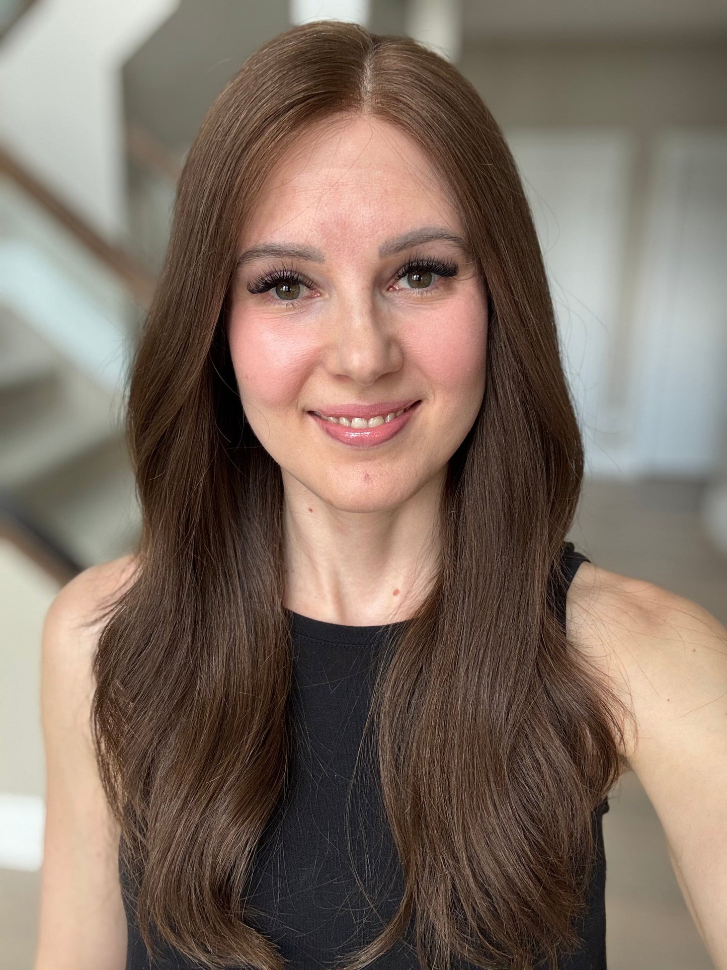 Euro Wig #2: 20" Medium Brown Comfort Cap (S/M)