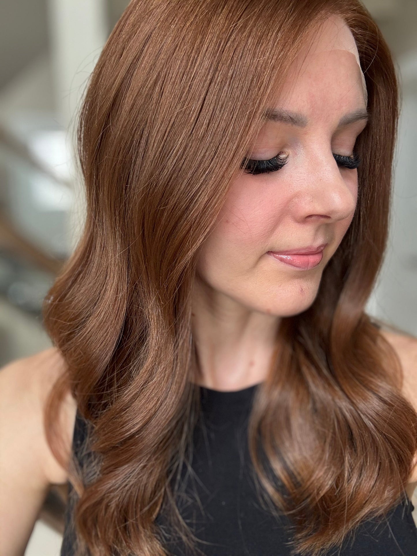 Euro Wig #1: 20" Ginger Comfort Cap (S/M)