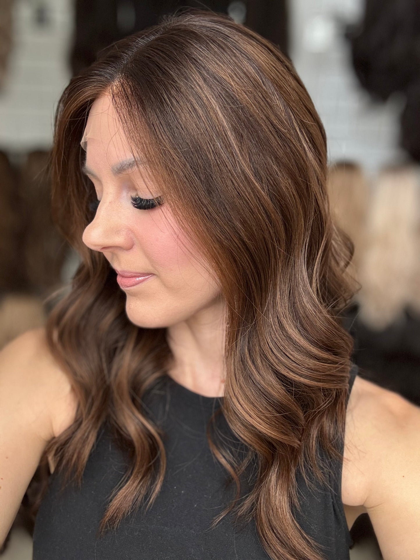 21" Kai Luxury Cap Lace Top Wig (S)