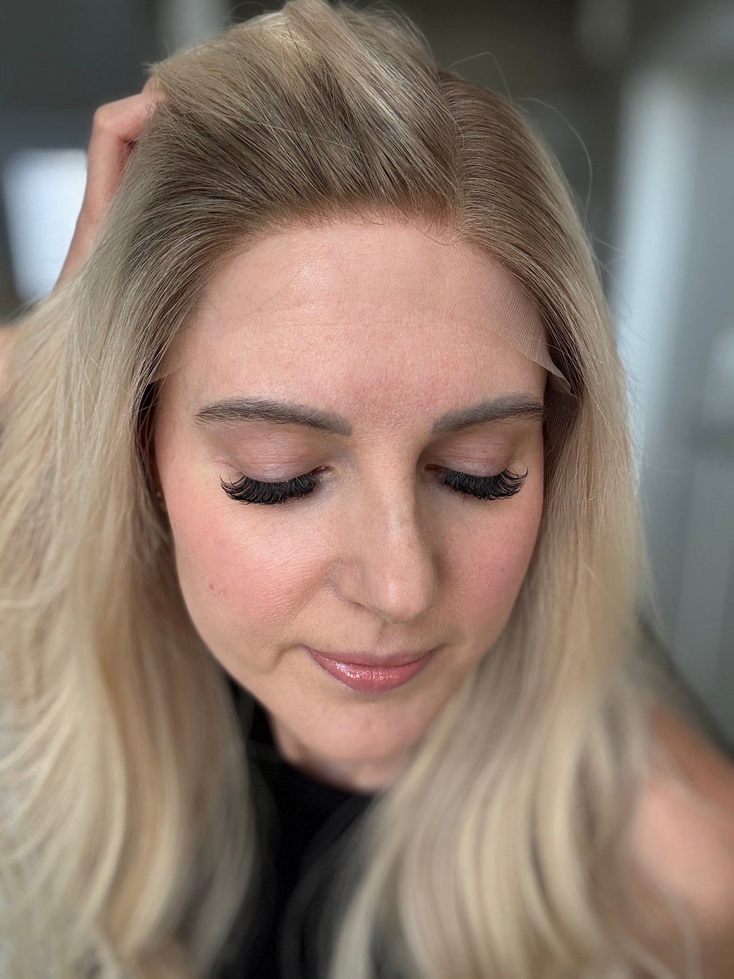 22" Haley Comfort Cap Lace Top Wig (M)