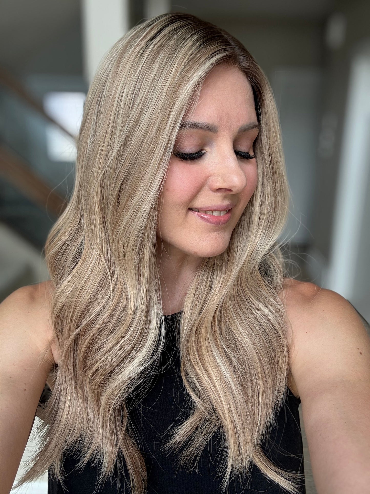 23" Olivia Comfort Cap Silk Top Wig (S)