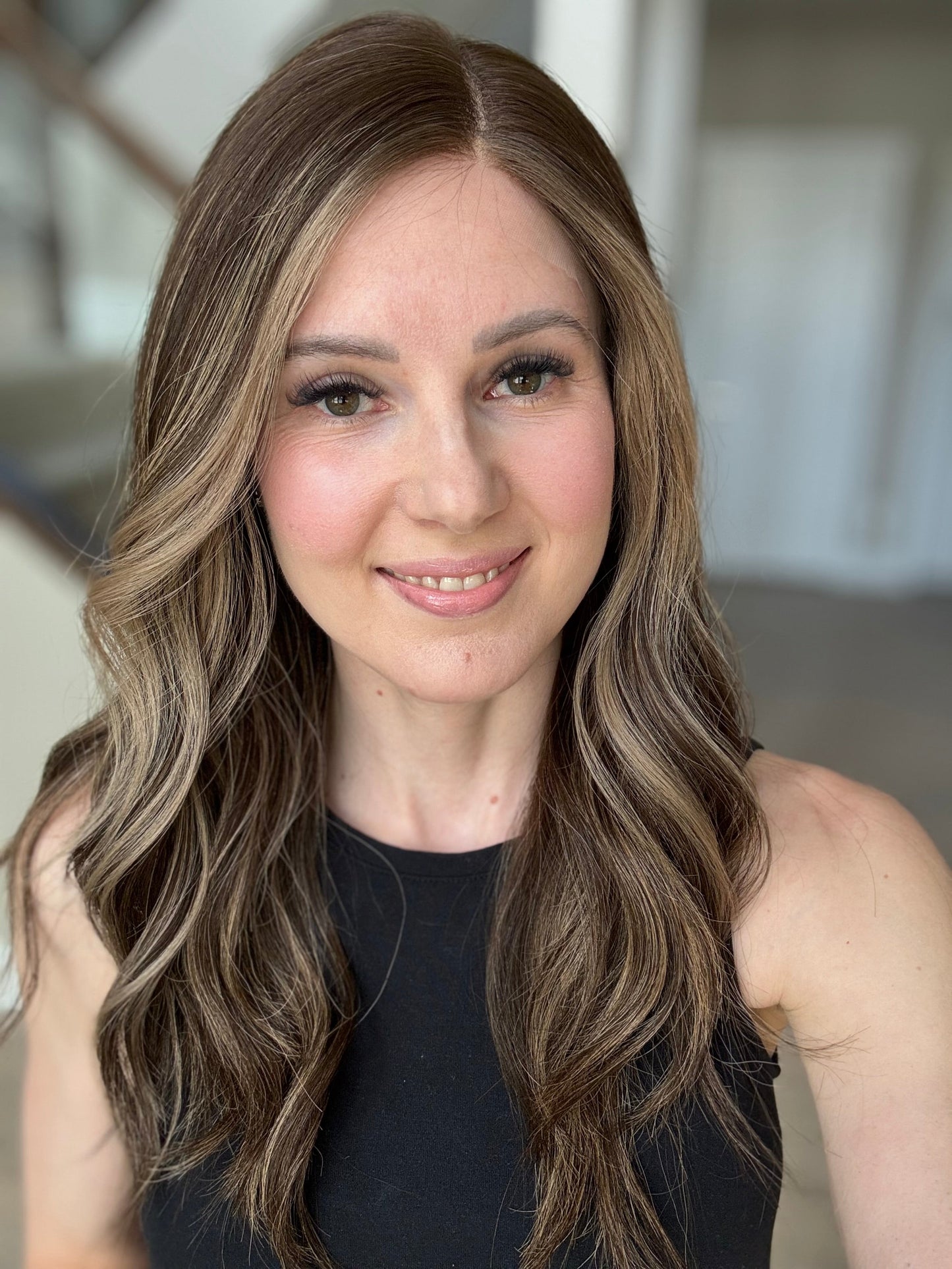 22" Genevieve Comfort Cap Lace Top Wig (S)