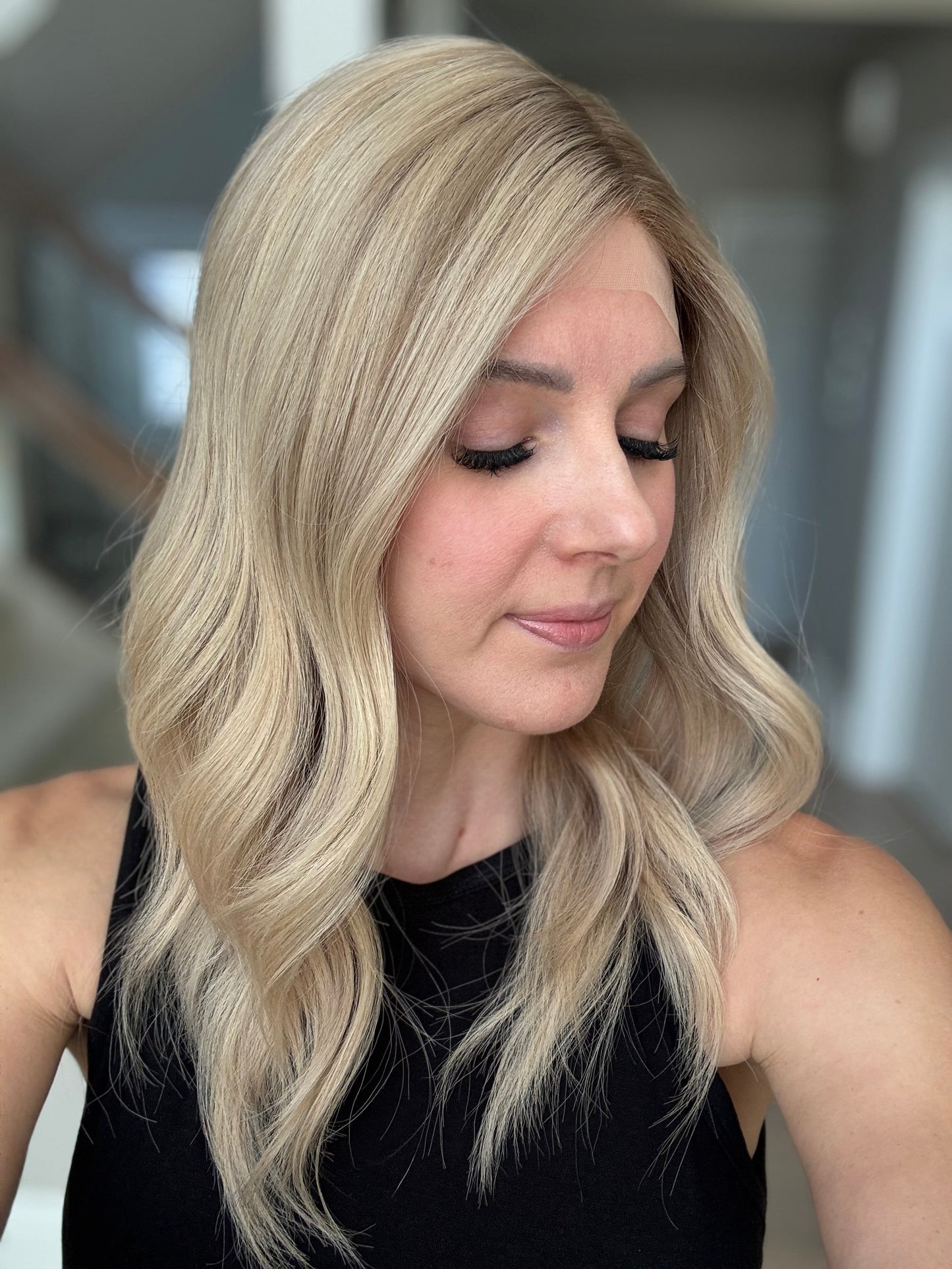 20" Marey Comfort Cap Lace Top Wig (S)