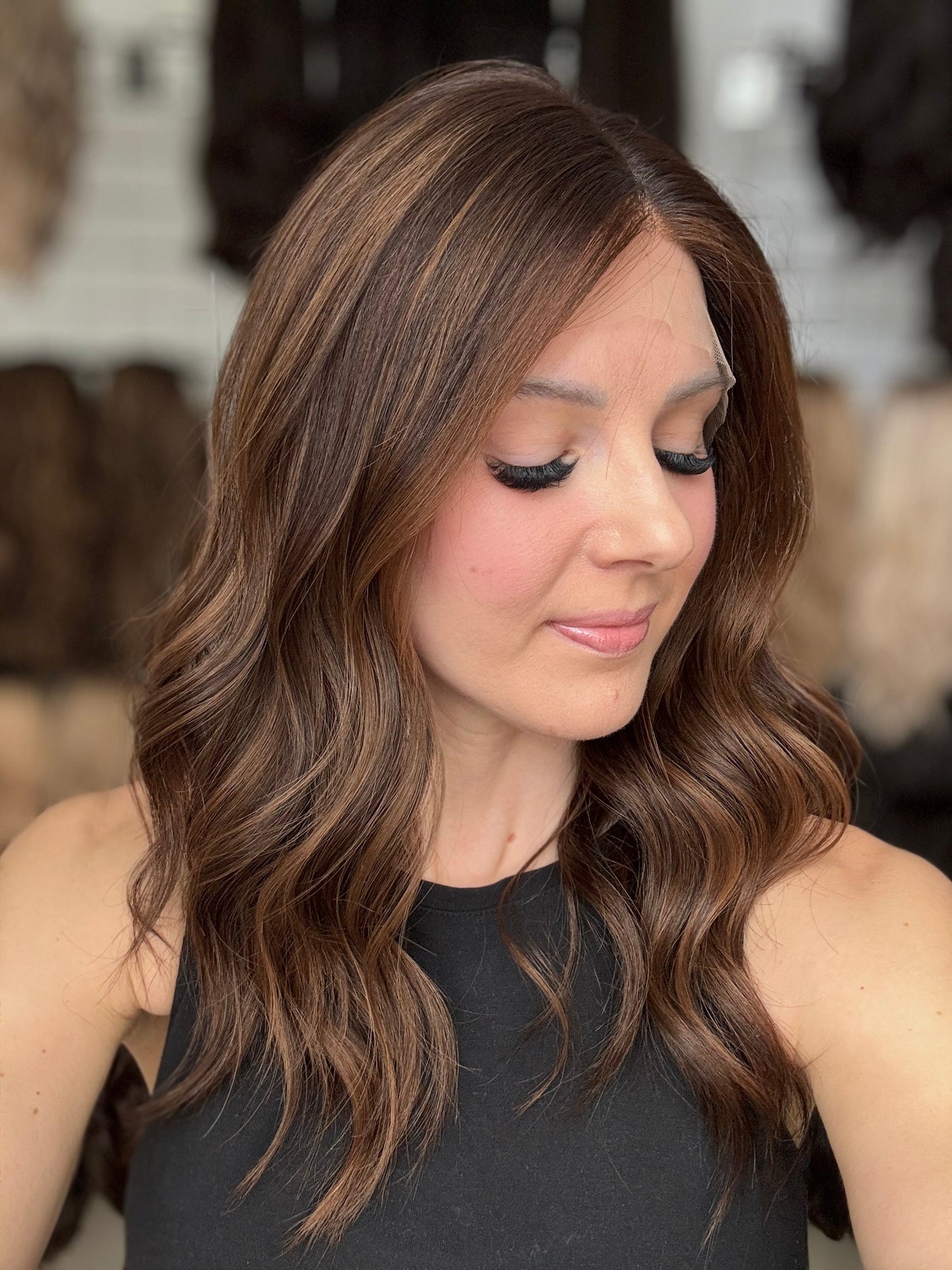 21" Kai Luxury Cap Lace Top Wig (S)